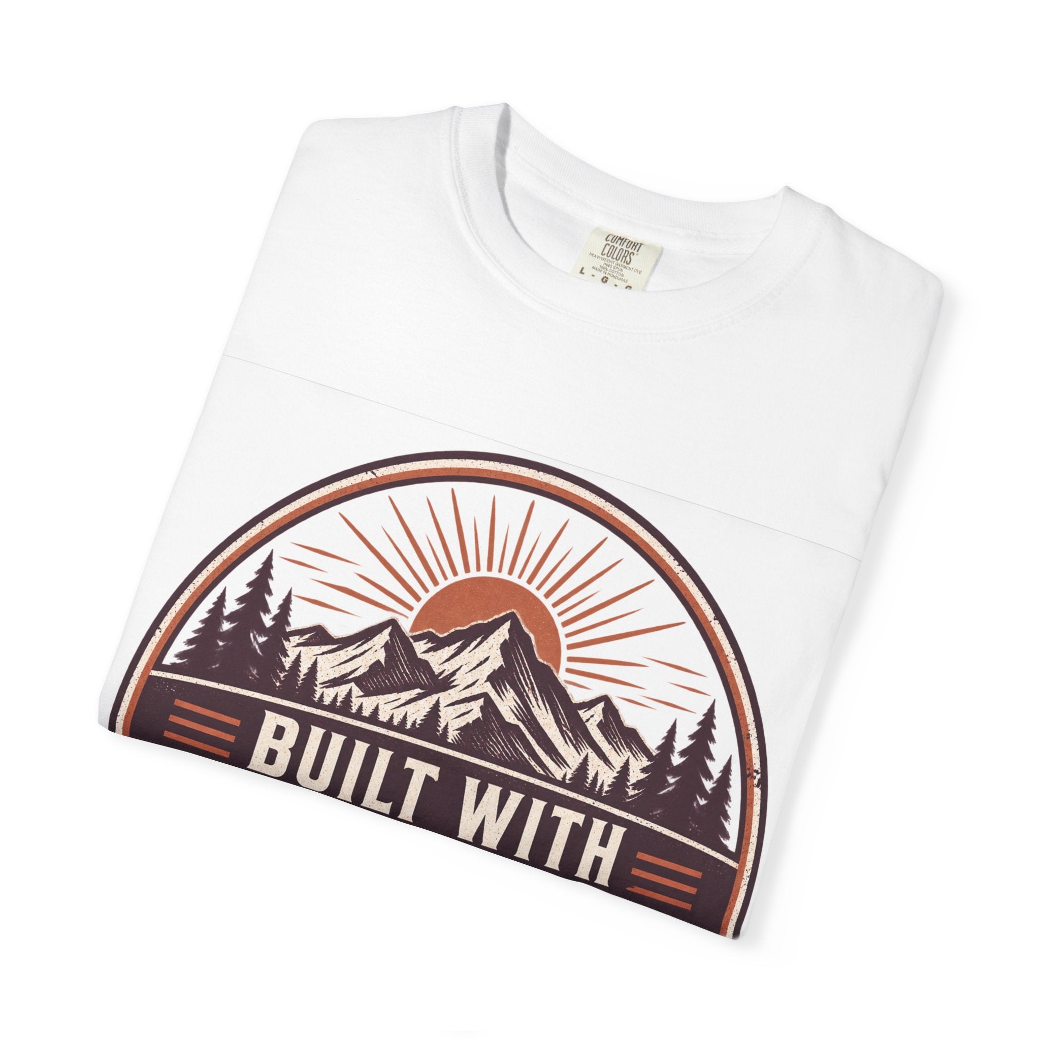 Built With Purpose Mountain T-Shirt — "Made to Matter" Motivational Tee